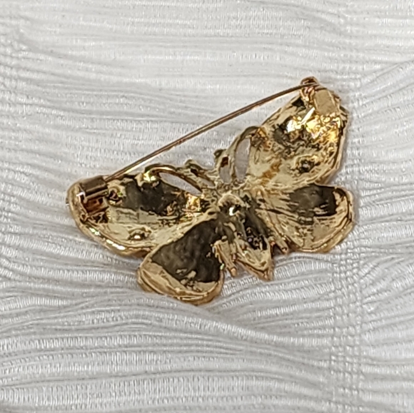 Crystal Butterfly Brooch - Picture 8 of 11
